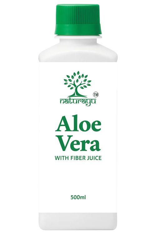 Aloe vera with fiber juice